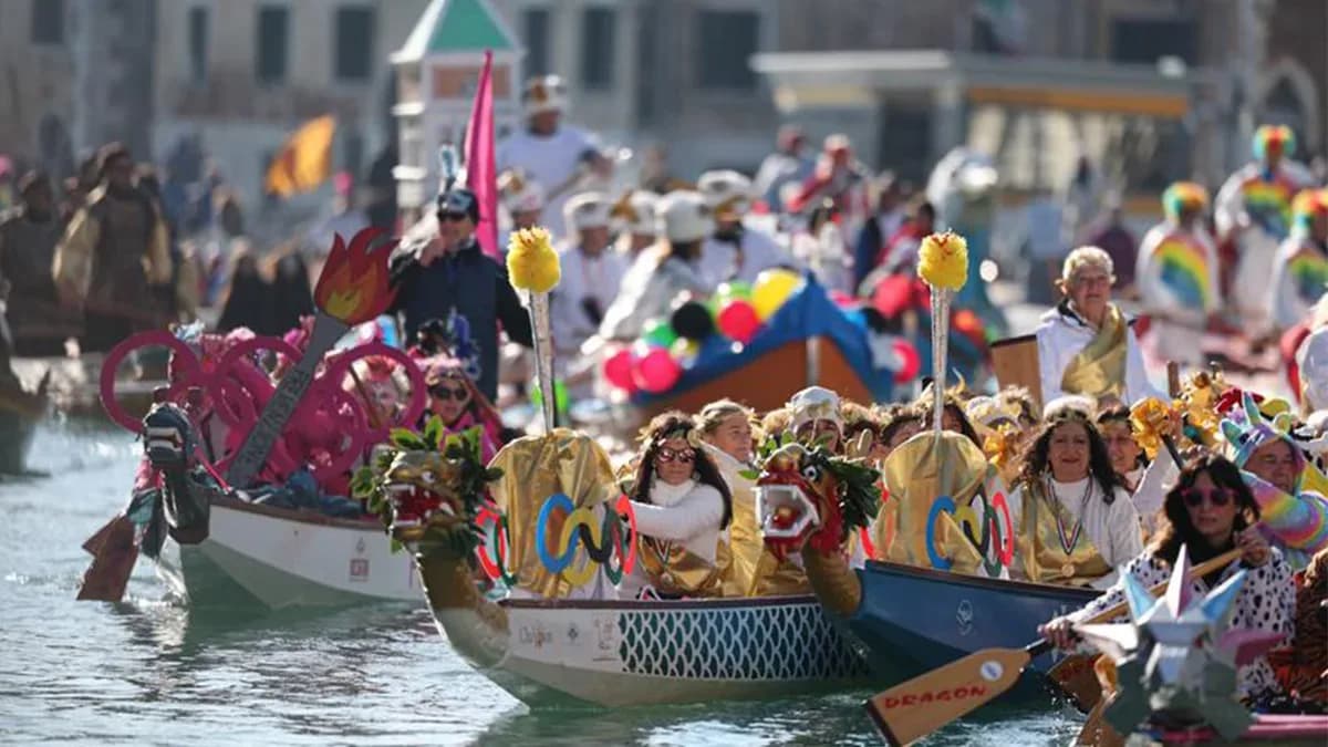 The Venice Carnival has begun