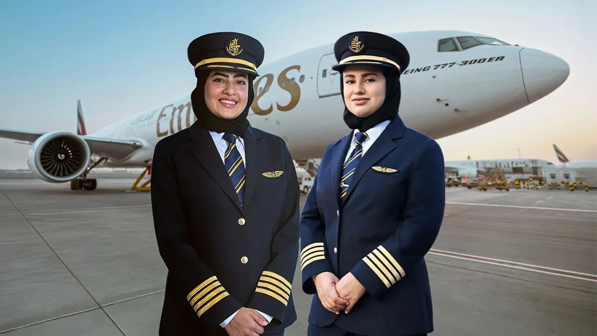 Emirates promotes two female pilots to captain