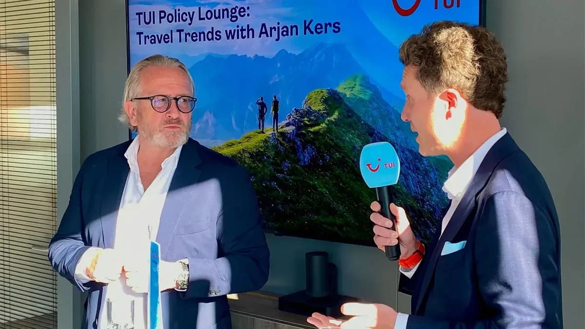 TUI Policy Lounge: Travel Trends with Arjan Kers