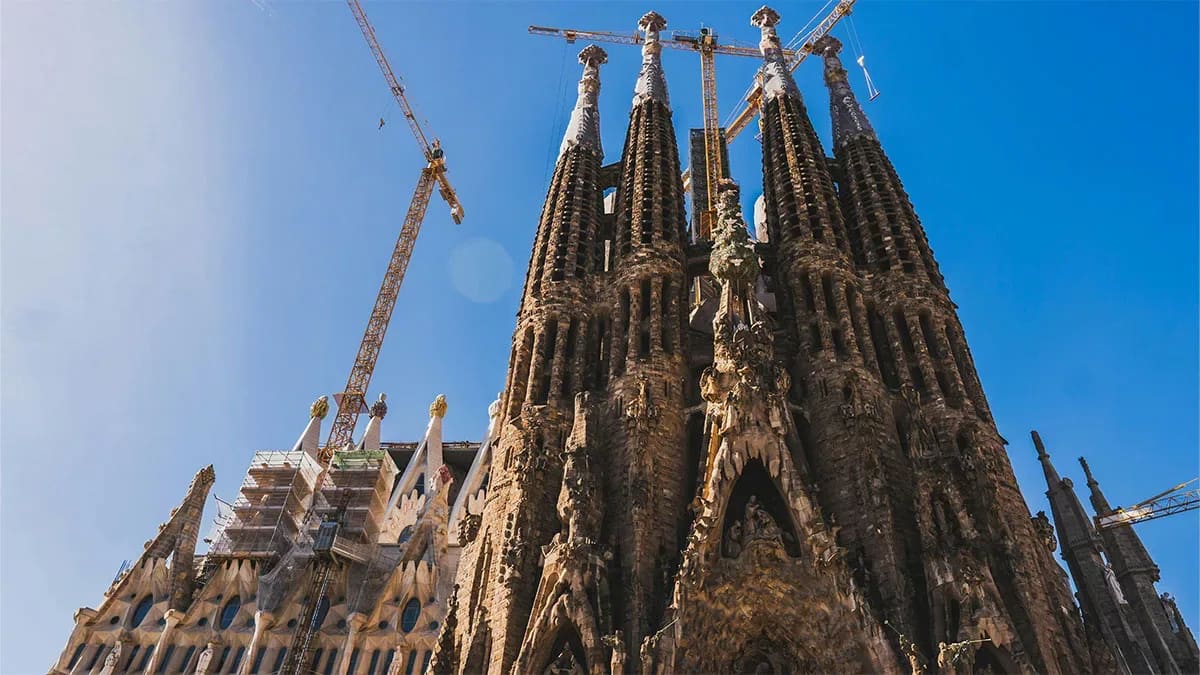 Construction of La Sagrada Familia will be completed in 2026