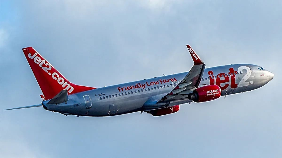 Jet2 recognised among Europe’s most fuel‑efficient airlines